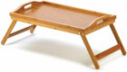 Bamboe bedtafel dienblad inklapbaar 50x30 cm