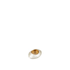 Zandtrommel aluminium 15x11x5.5 cm beige