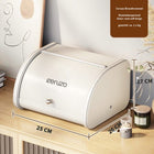 Ceruzo Bread Box - With Sliding Lid - 25cm - Soft Beige