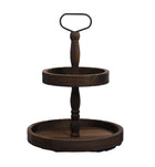 Etagere paulownia hout 40 cm