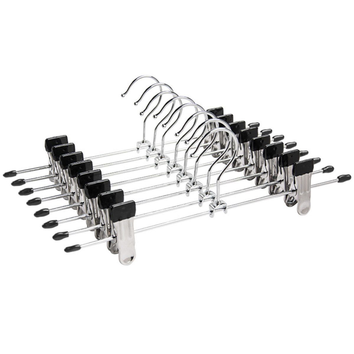 Kledinghangers - Broekhangers Met Knijpers - 20 Stuks