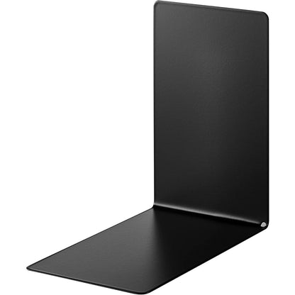 Boekensteunen 2 stuks staal zwart 12,5x16x16 cm