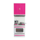 Speelgoedkeuken speelset met gasfornuis oven keukenkastje