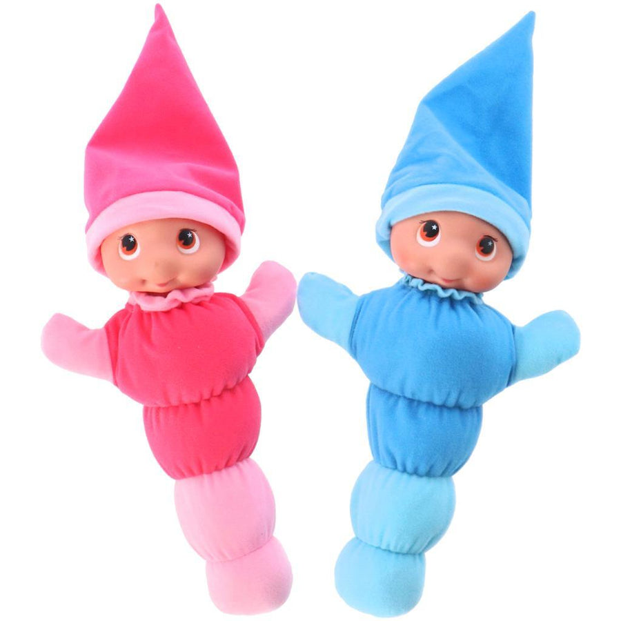 Overige Merken Gloeiworm Knuffelpop + Licht En Geluid 28 Cm Assorti