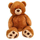Plush Teddy Bear Sitting 120 cm Brown