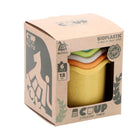 Stapelbekers bioplastic 6 stuks