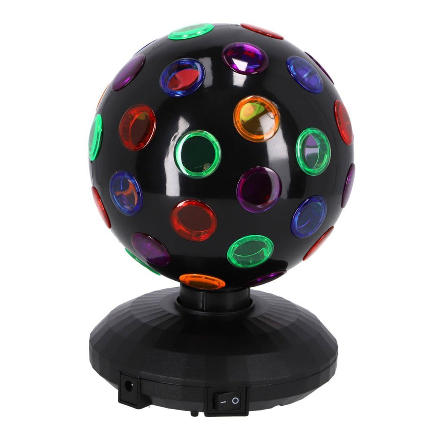 Overige Merken Party Time Led Discobal 12,5 Cm Zwart