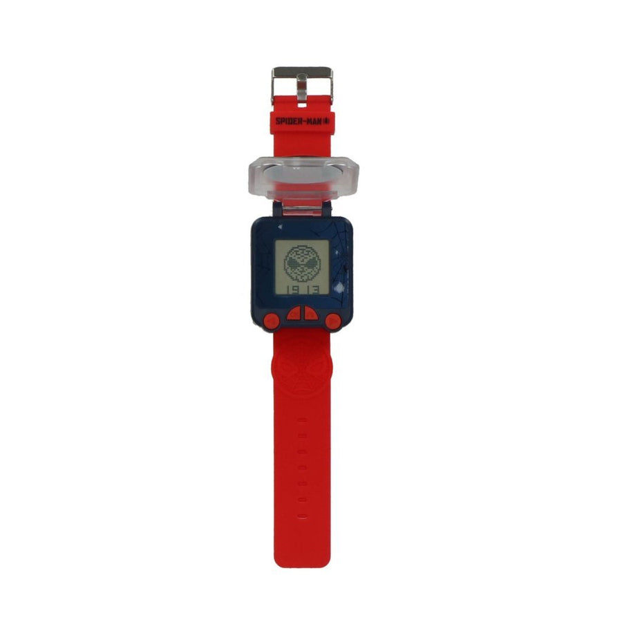 Spiderman  Speel En Leer Horloge Rood/Zwart