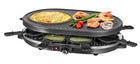 Raclette grill 8 personen met 8 pannetjes