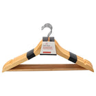 Daily Home Wooden Clothes Hangers 6 Pieces