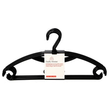 Daily Home Plastic Kledinghangers 5 Stuks Zwart