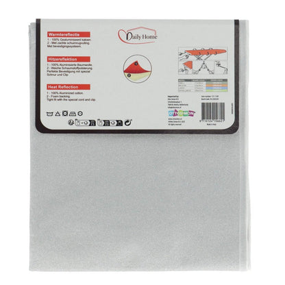 Daily Home Strijkhoes Metal S 112X30 Cm Grijs/Katoen/Schuim
