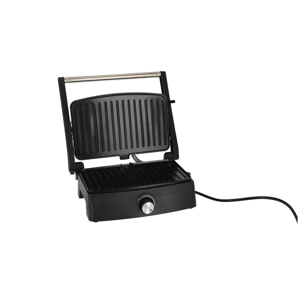 Daily Home Contactgrill 750W Zwart/Zilver
