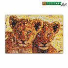 Strijkkralen SES Creative Beedz Art leeuwenwelpen 7000 stuks 30x45.5 cm