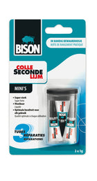 Bison Bi-6309066 Super Glue Mini 3x1 Gram