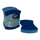 Multy Hydrophilic Foam Scouring Pads 3 Pieces Blue