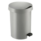 Sunware Zodiac Pedal Bin 5L Silver-grey