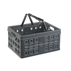 Vouwkrat 32L 49x36x24.5 cm antraciet