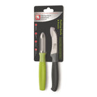 Richardson Sheffield R400 Peeler and Paring Knife Green/Black