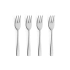 Gebaksvorkjes 4 stuks 12,5 cm RVS