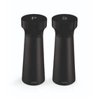 Amefa Wooden Pepper and Salt Mill Set 15 cm 2 Pieces Black