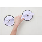 Vivamore Handle With Suction Cups 33X12.5X7.5 Cm White