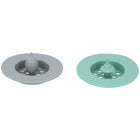 Cuisine Elegance Sink Strainer 7 cm 2 Pieces Green/Grey