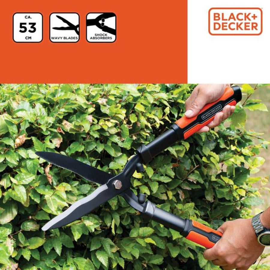 Black&Decker Black&Amp;Decker Heggenschaar Met Golvend Blad 53Cm