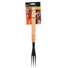 BBQ Collection Luxury Meat Fork 41 cm Oak/Stainless Steel