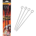 BBQ Collection Barbecue Skewers 24 cm 4 Pieces Stainless Steel