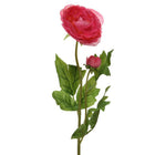 Kunstbloem ranonkel 57 cm rood