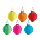 Solar lampion nylon 20 cm koel wit