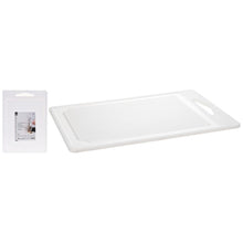 Excellent Houseware Snijplank 39X27 Cm Wit/Kunststof