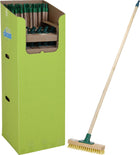 Schrobbezem 24 cm met steel