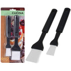 La Cucina Baking Brushes 2 Pieces Black/White