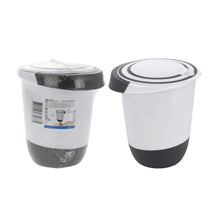 Basic Mengkom Met Deksel 1.5L Wit/Zwart