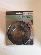 La Cucina Baking Rings Stainless Steel Square + Round 6/8/10X4Cm