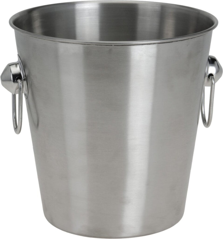 Excellent Houseware Champagnekoeler/Ijsemmer 3L Zilver Rvs D20 Cm