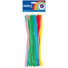 Chenilledraden 30 cm fluor 50 stuks