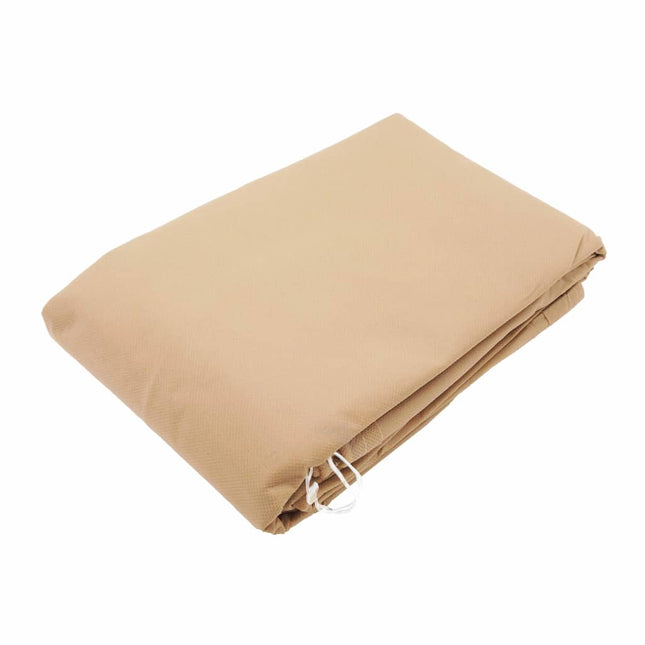 Nature Winterhoes Met Rits 70 G/M² 3X2,5X2,5 M 2.5 x 3 m Beige