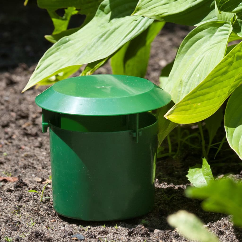 Nature Slakkenvallen 2 St 11X11,5 Cm Groen