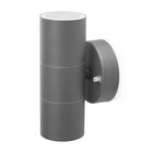 Smartwares Gwl-176-Hg Outdoor Wall Lamp Grey/Stainless Steel