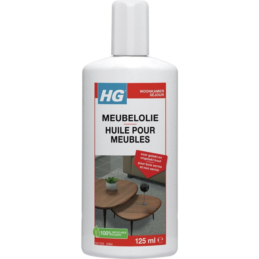 Hg Verzorgende Meubelolie Eiken/Mahonie/Kersen 125 Ml