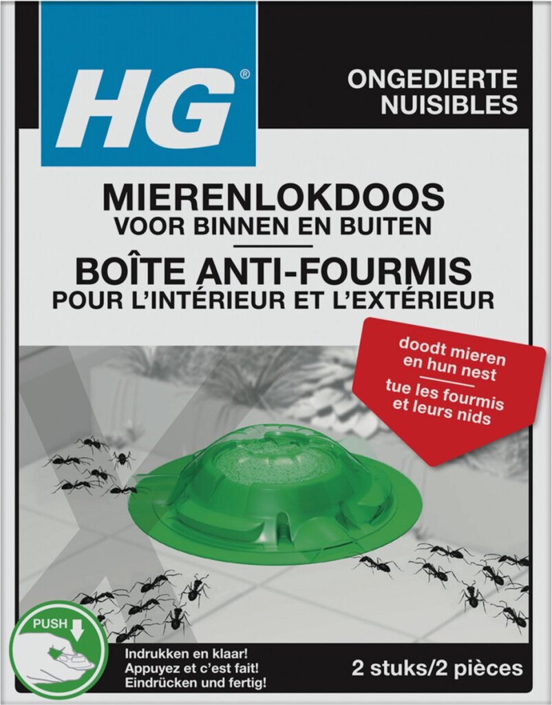 Hg Mierenlokdoos Voor Binnen En Buiten Nl/Be
