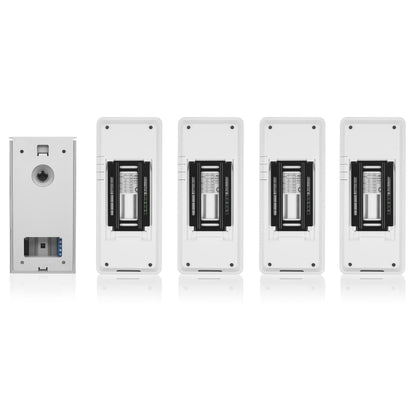 Smartwares Video-Intercomsysteem 20,5X8,6X2,1 Cm Wit 4 appartementen