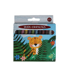Basic Wax Crayons Jungle 12 Pieces