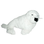 Pluche zeehond 24 cm wit