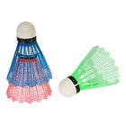 Badminton shuttles 3 stuks koker rood groen blauw