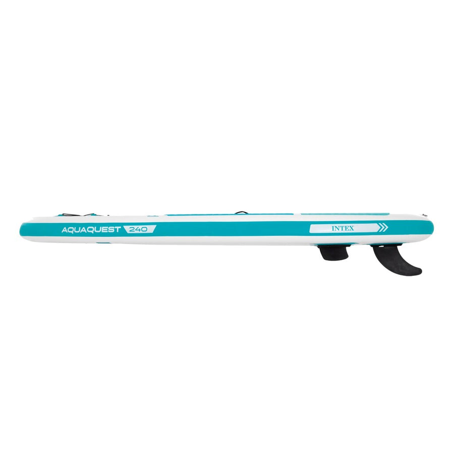 Intex 68241Np Aquaquest 240 Sup Board 244X76X13 Cm Wit/Lichtblauw