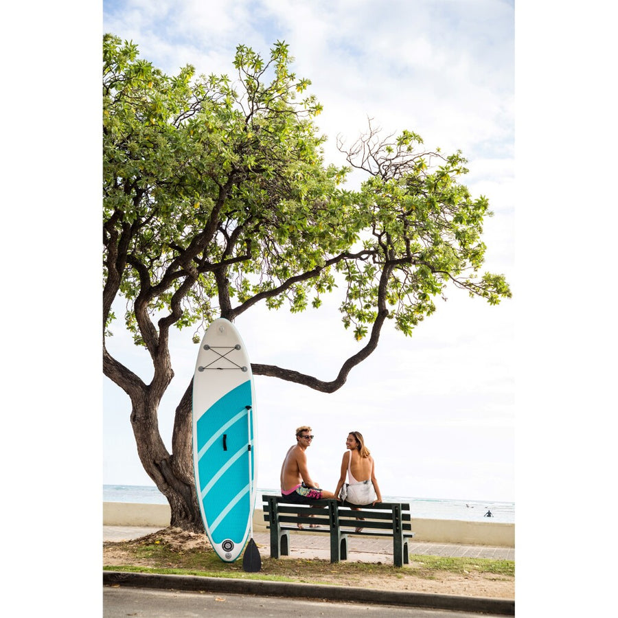Intex 68241Np Aquaquest 240 Sup Board 244X76X13 Cm Wit/Lichtblauw